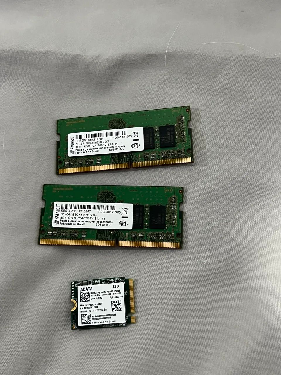 Kit upgrade notebook, 16gb e ssd nvme