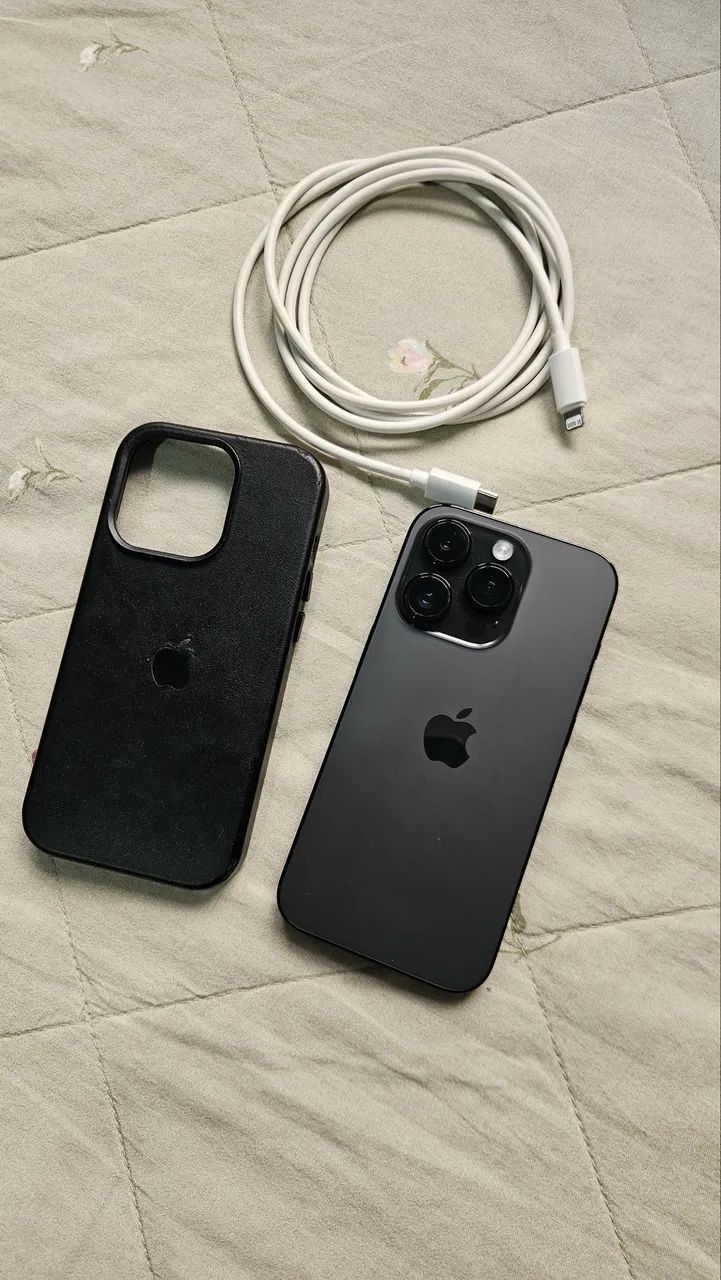 iPhone 14 pro 256gb + 4 capas (Troco) - Foto 5