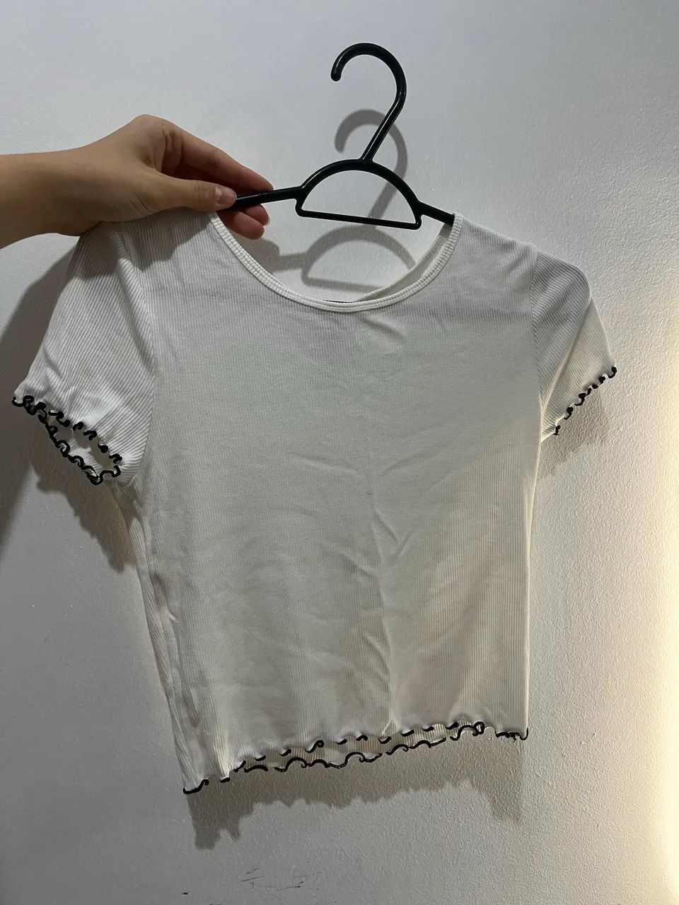 Blusa branca forever 21