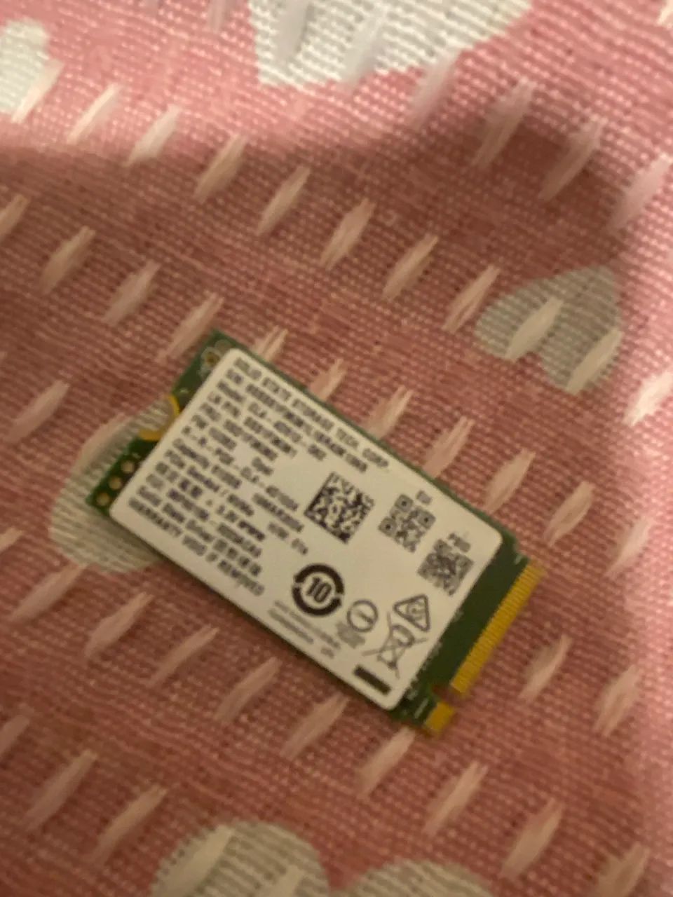 SSD NVME 256gb