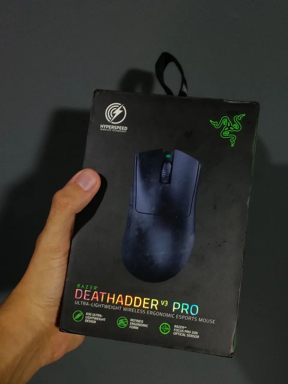 Deathrader v3 pro, pouco usado