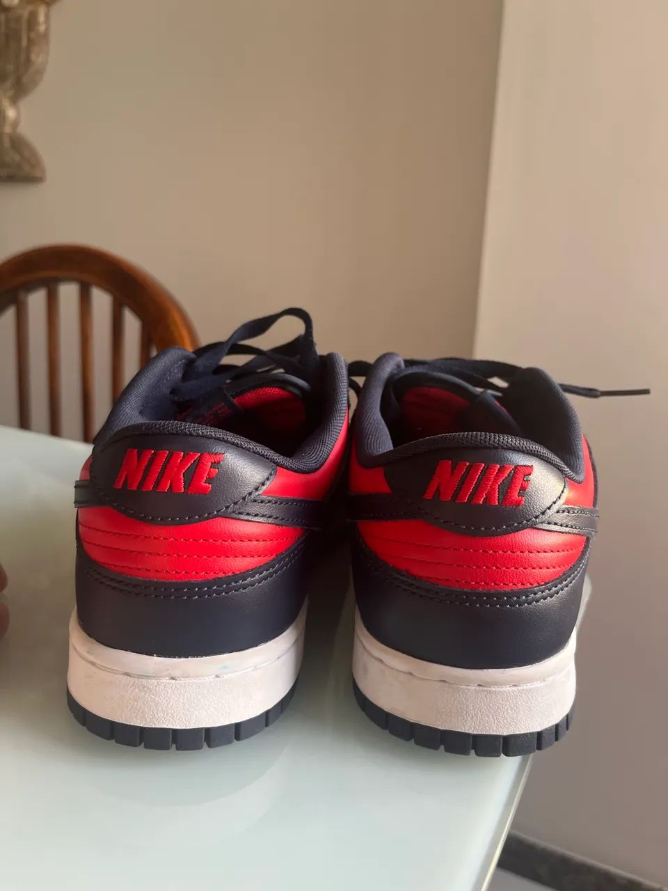NIKE DUNK LOW NAVY RED - Foto 4
