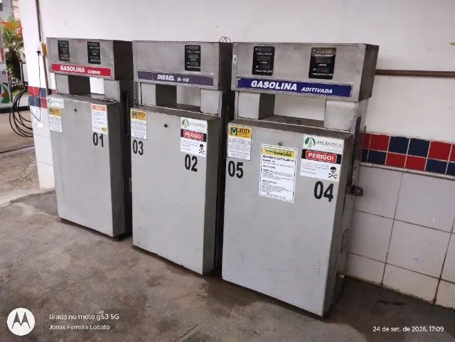 Bomba de combustível usada