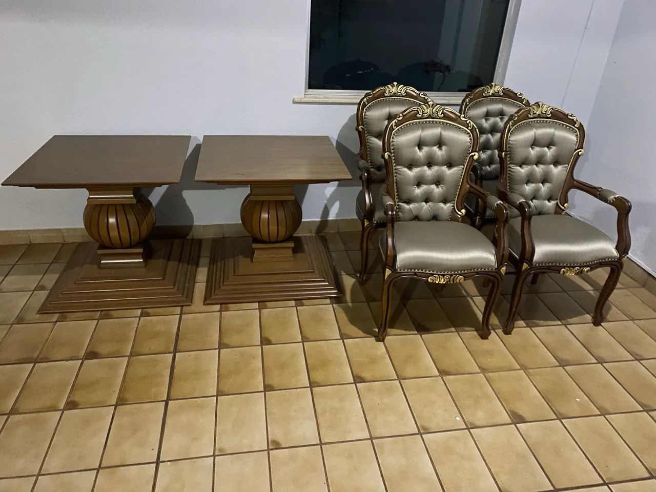 Mesas e poltronas Luiz VX - Foto 2