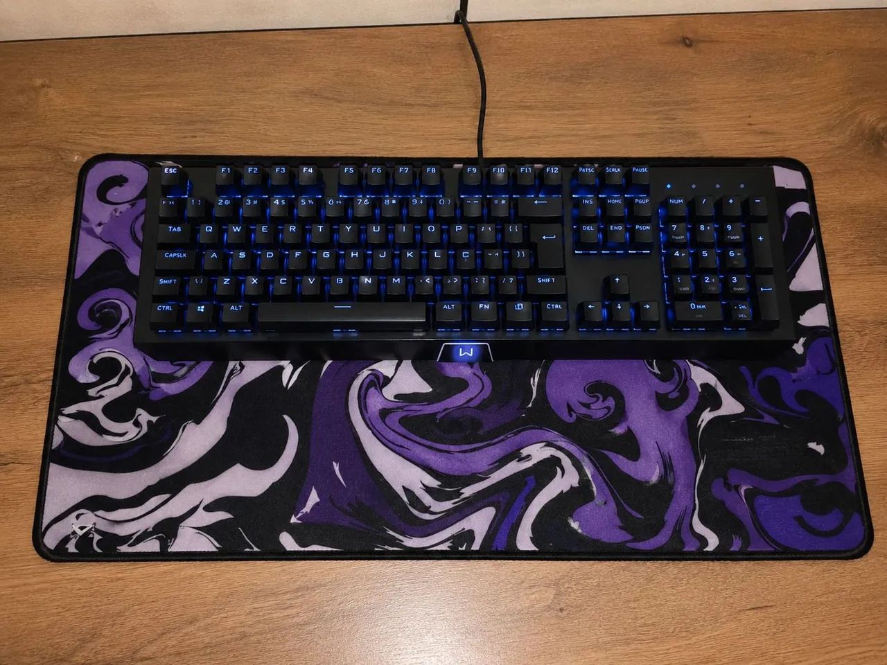 Teclado Gamer Warrior Kane - Multilaser + Mouse Pad - Foto 3
