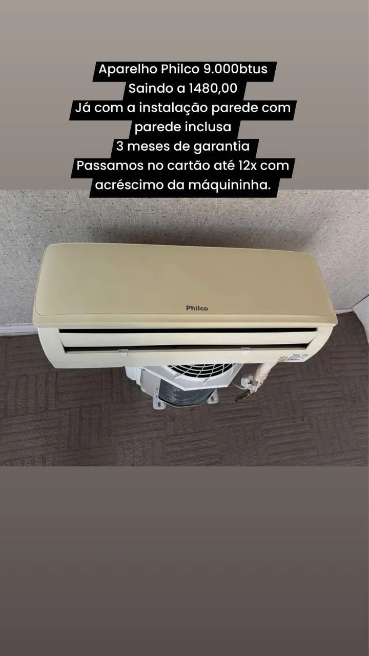 AR CONDICIONADO - INSTALAÇÃO INCLUSA  - Foto 3