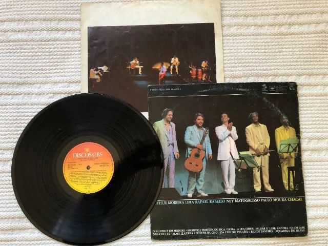 Ney Matogrosso: O Pescador De Pérolas (1987) Disco Lp Vinil - Foto 2