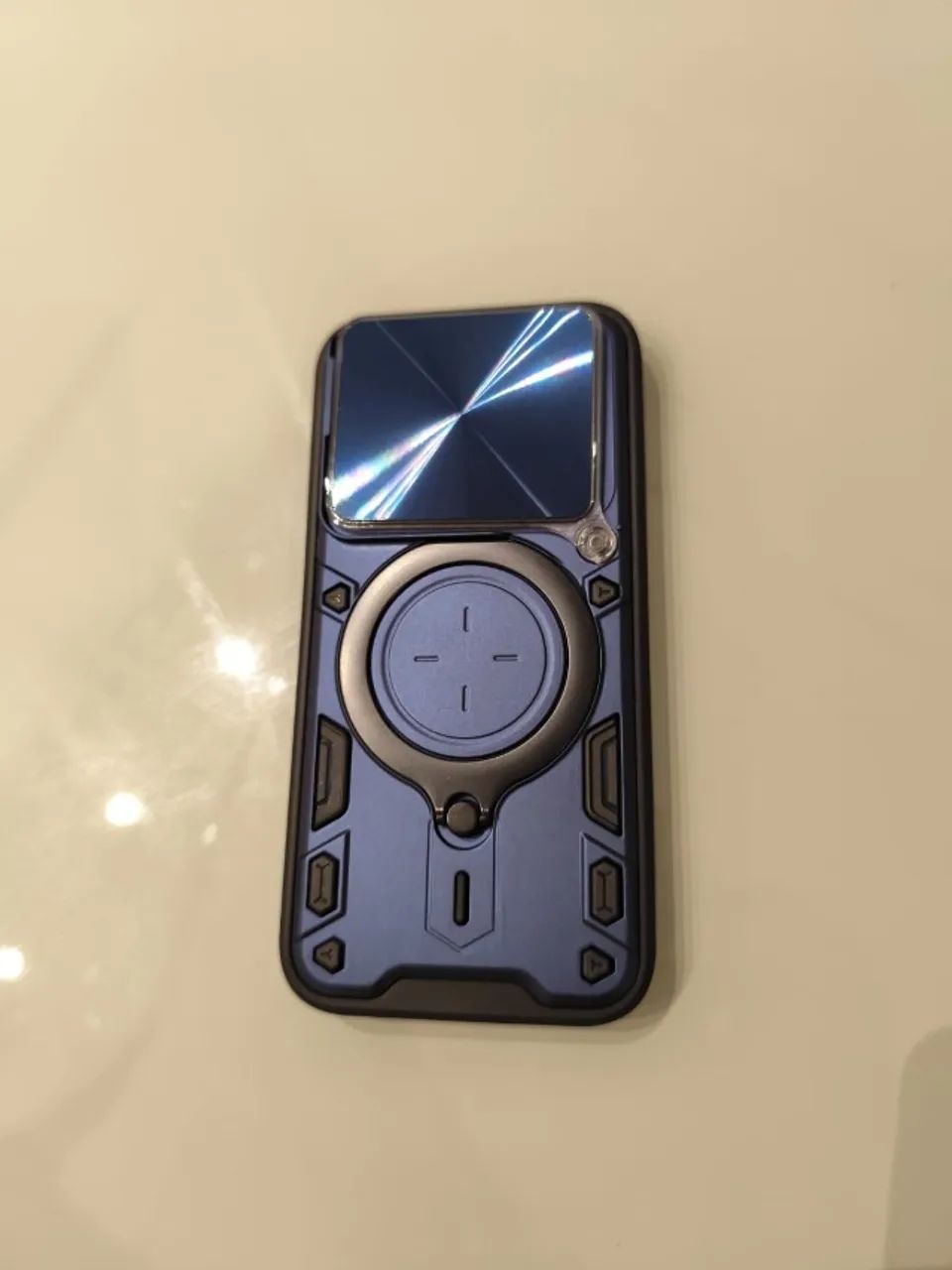 Capa Capinha Case para Smartphone Celular Poco X8 Pro com suporte em formato anel