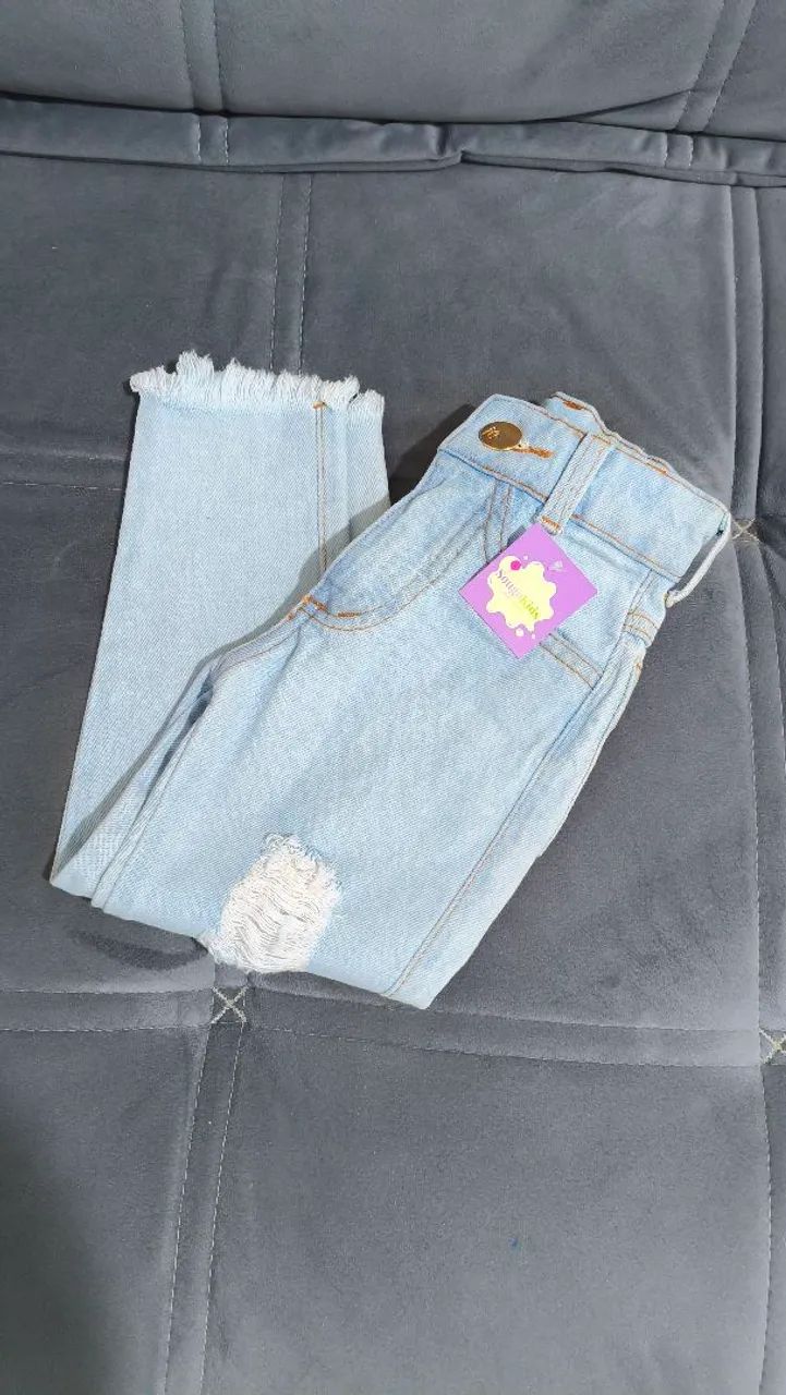 Calça jeans infantil 2 anos - Foto 3