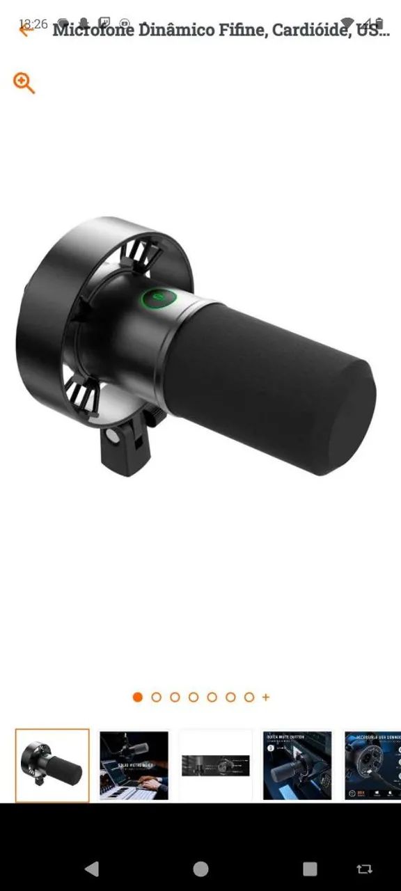 Microfone FiFine 