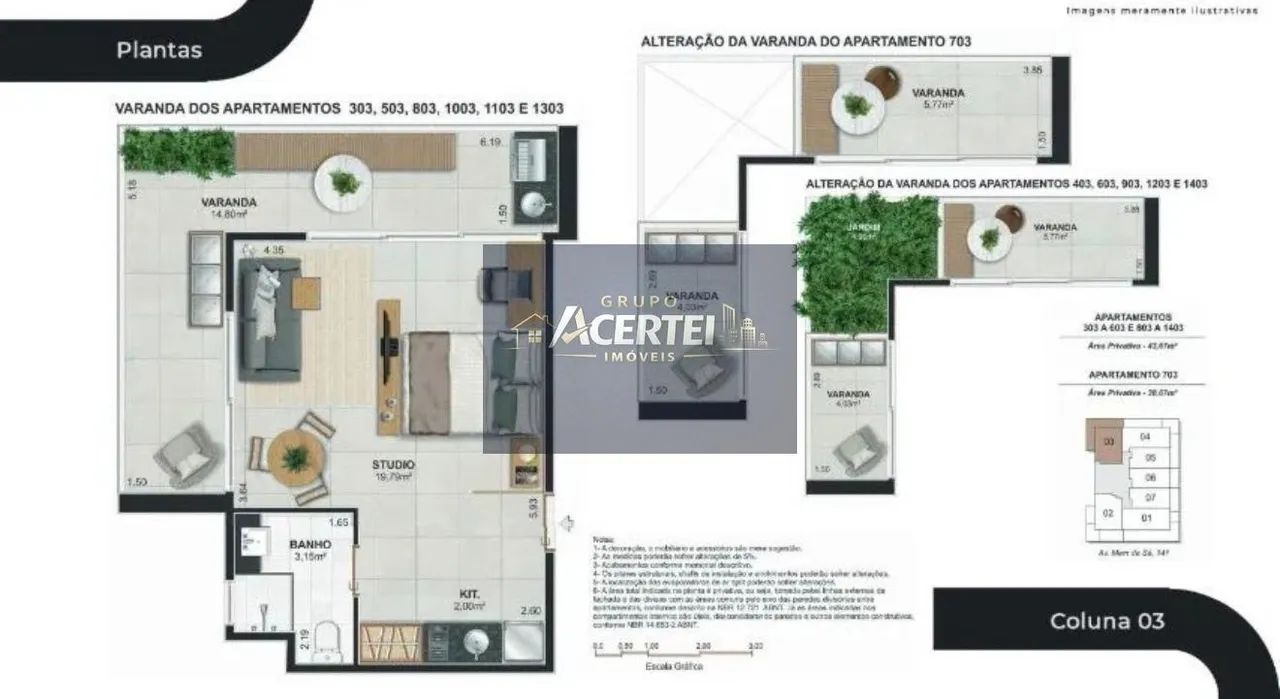 Studio à venda em Icaraí, Niterói | 28m², 1 quarto - Foto 5