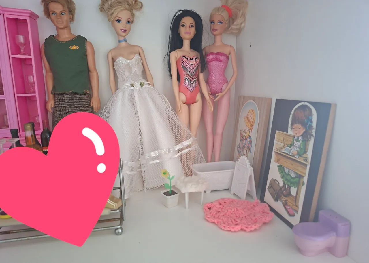 Lote de Barbies antiga  - Foto 3