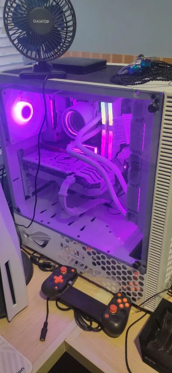 Desktop branco Rx 6600 rysen 7 2700x - Foto 2