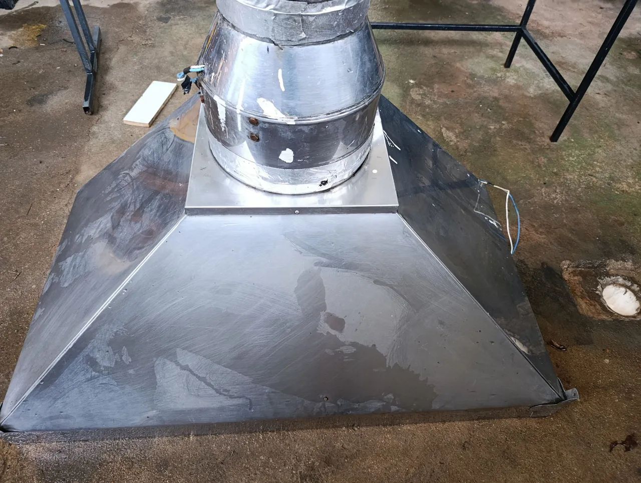 Chapa, coifa, liquidificador inox - Foto 4