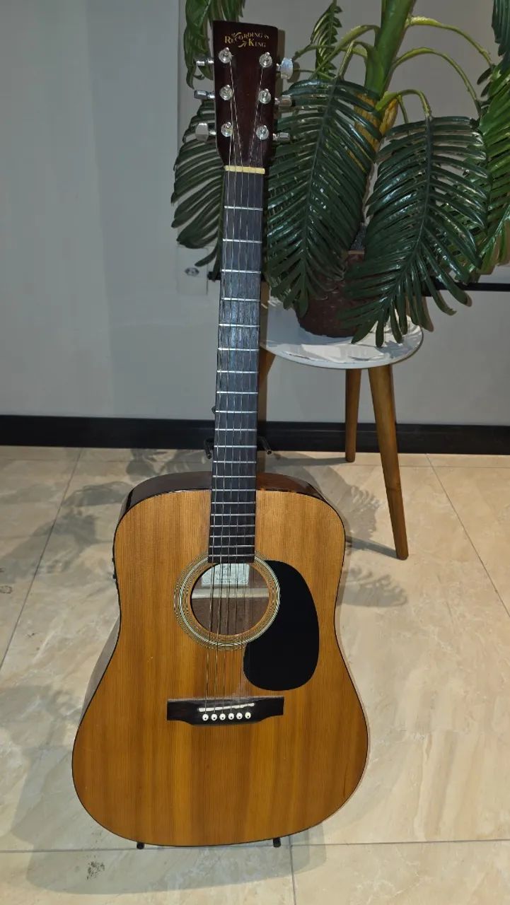 Violão de Aço Recording King - Foto 4