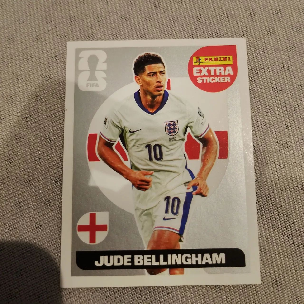 FIGURINHA PRATA BELLINGHAM COPA 2026