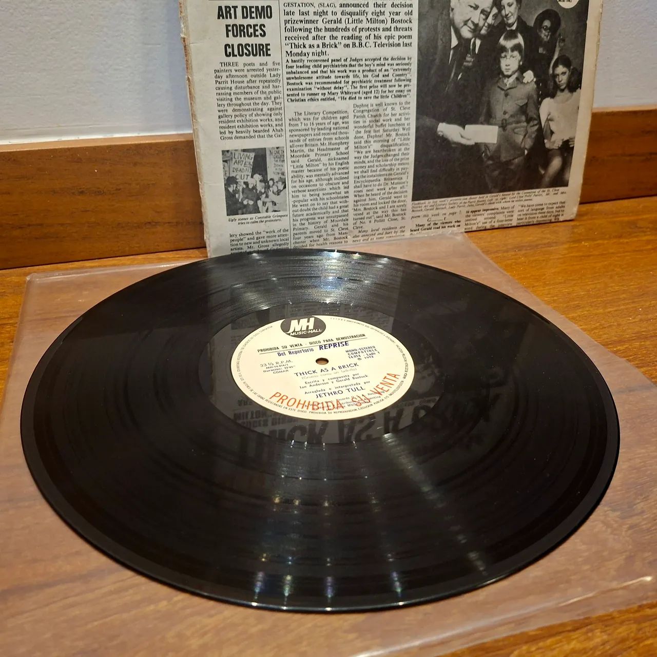 (IMPORTADO!) LP Jethro Tull / Thick as a Brick - Foto 5