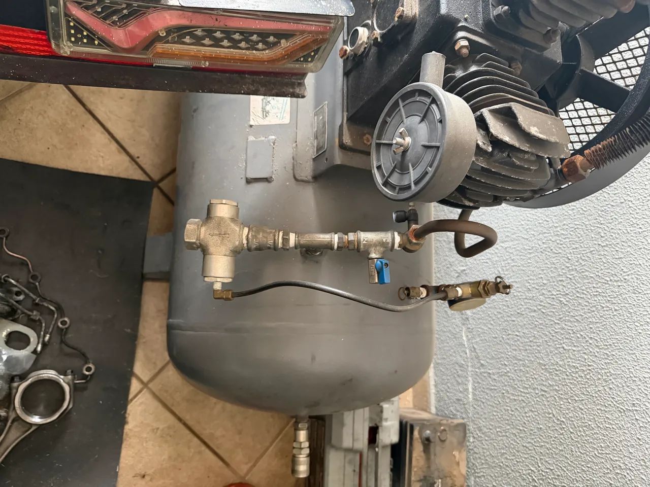 Compressor a gasolina - Foto 2