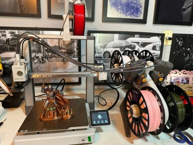 Impressora 3D bambu lab A1 + AMS