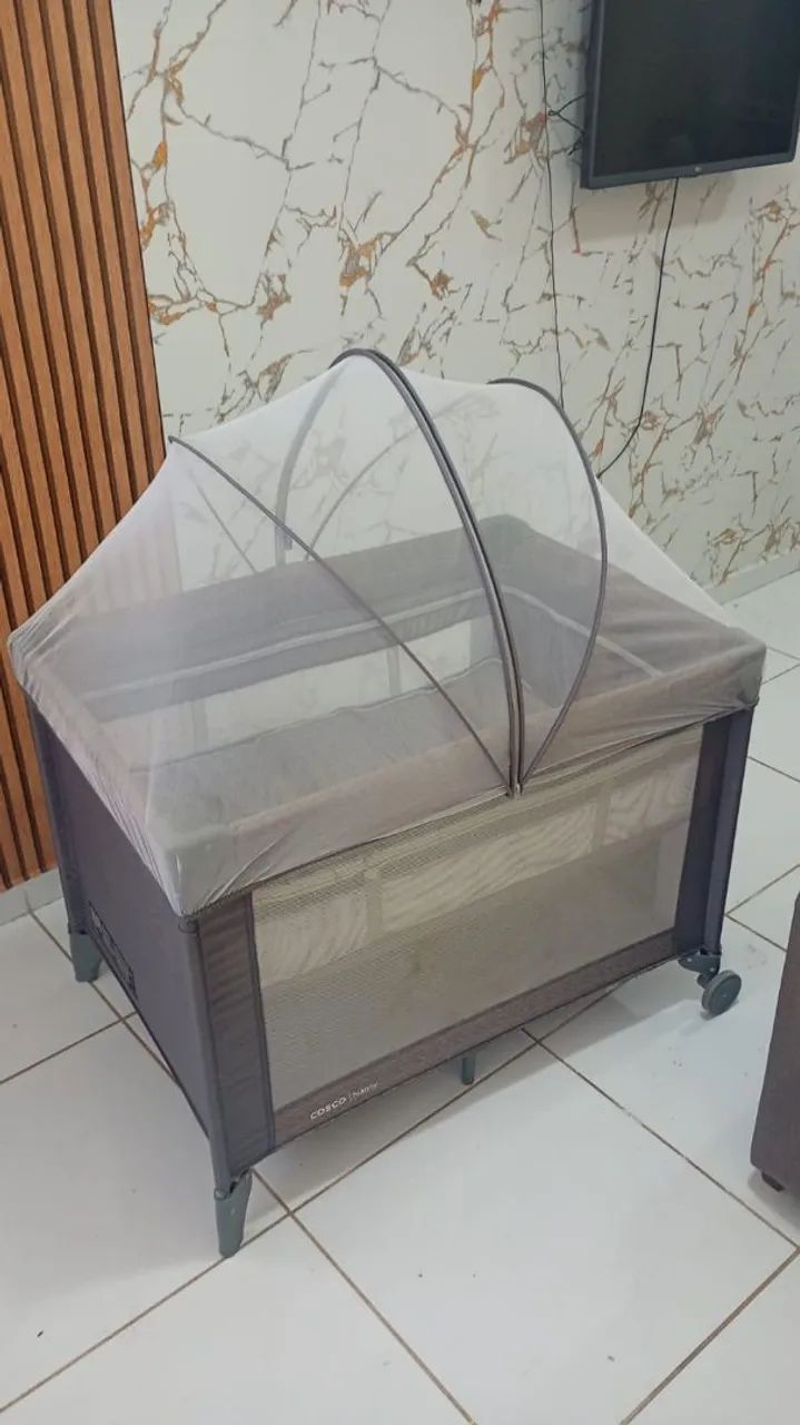 Cercadinho e bebê conforto usado poucas vezes. - Foto 4