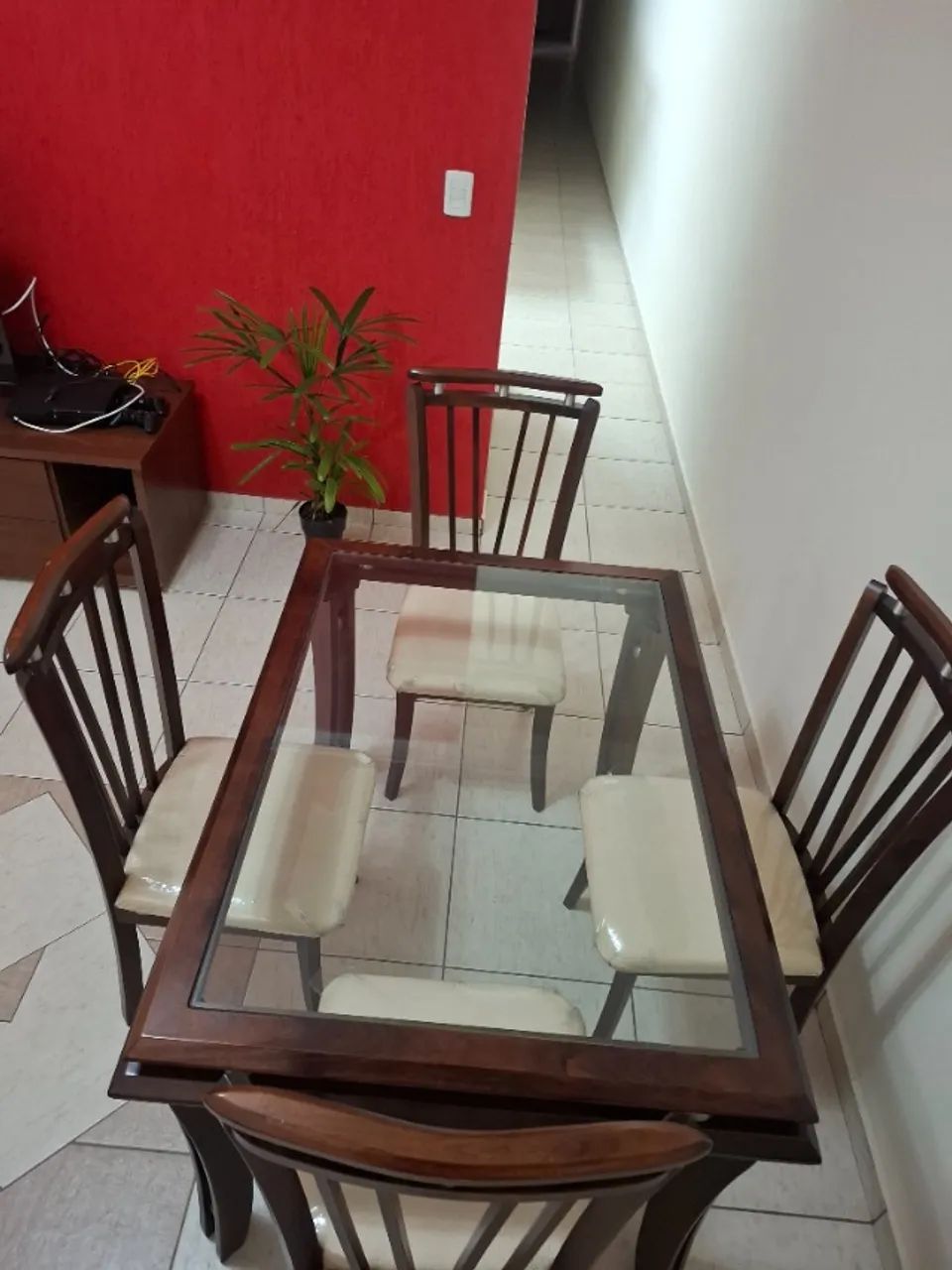 Mesa de Jantar 4 Cadeiras - Foto 3