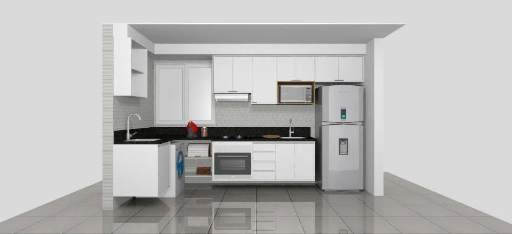 Cozinha Planejada Sob Medida Projetos a partir de R$ 7.799,00 ...