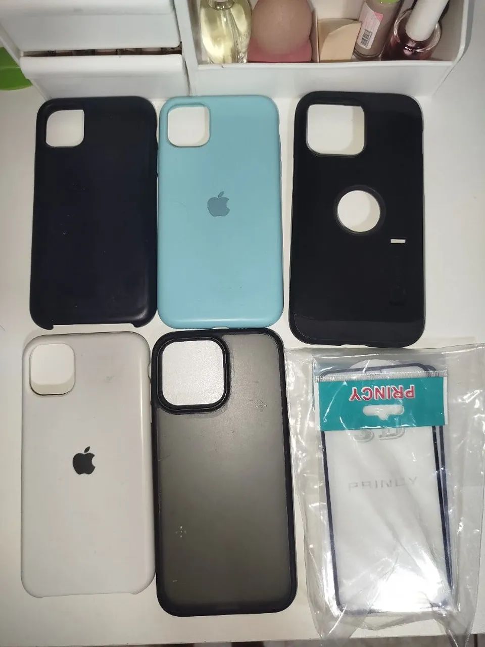 5 Capinhas e 2 Películas iPhone 11