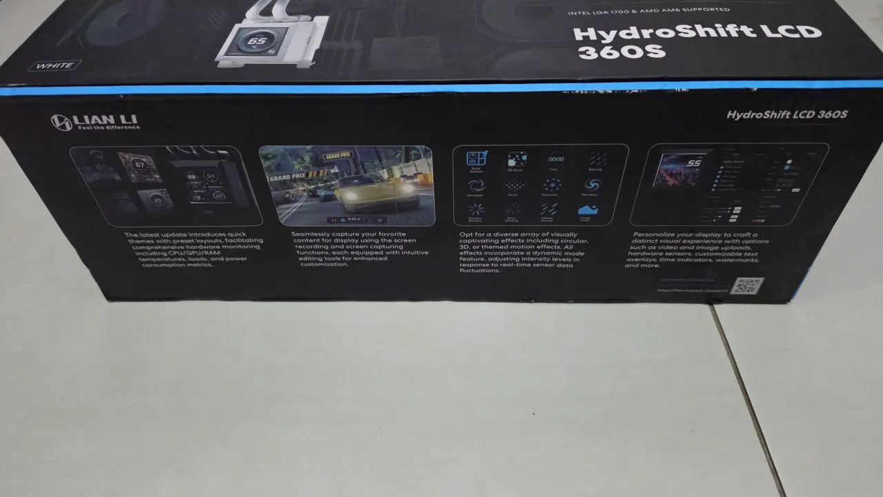  Water Cooler Lian Li HydroShift LCD 360S ? White - Foto 3