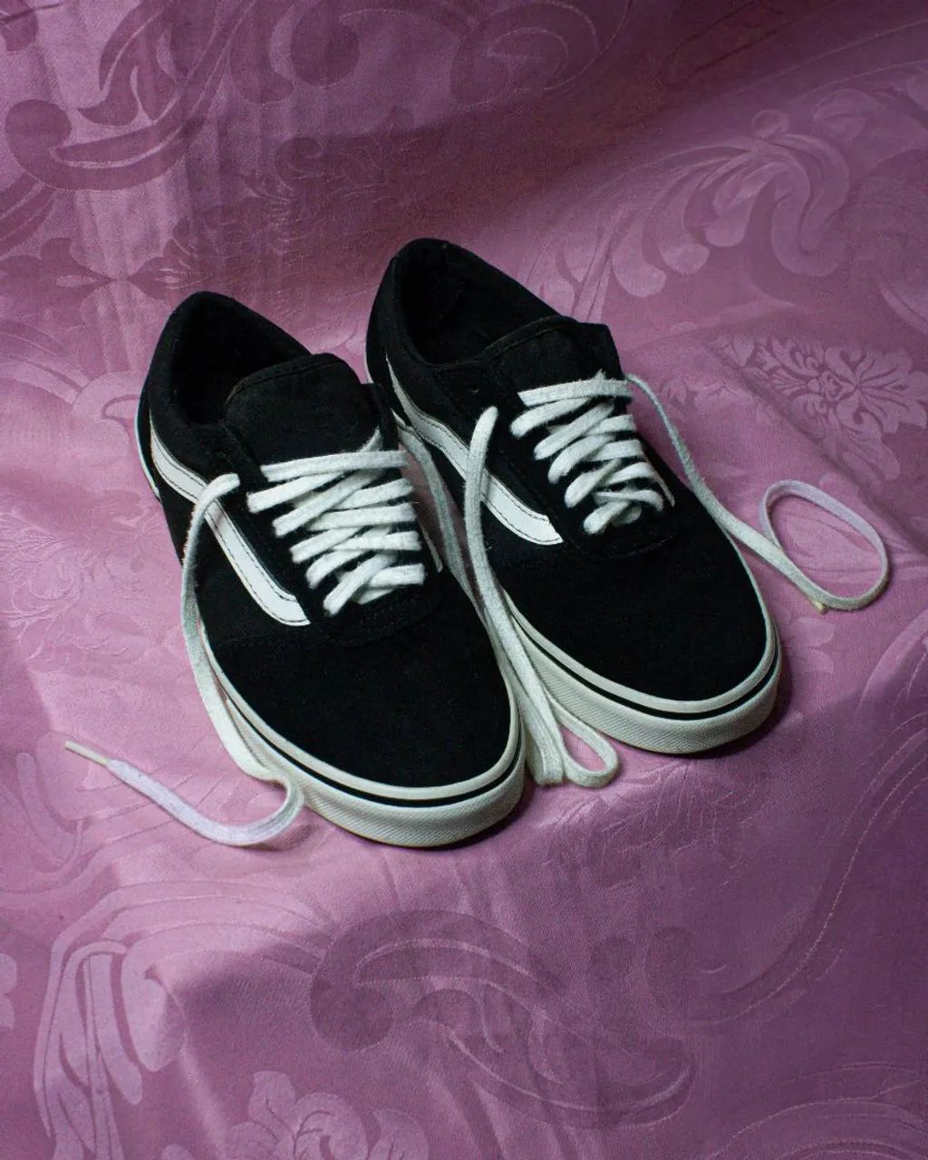 tênis vans ward preto original