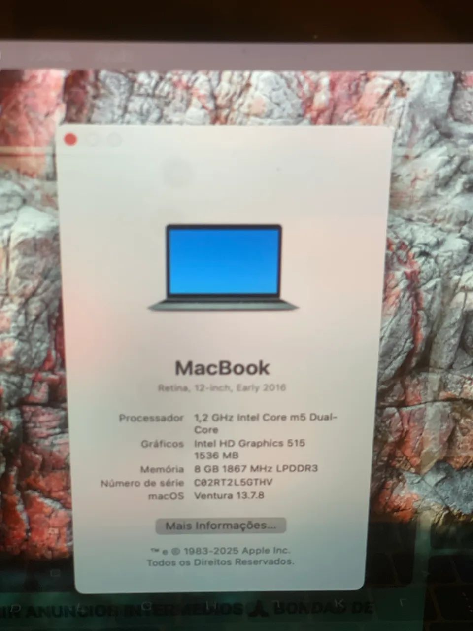 MacBook A1534 super conservado ! - Notebooks - Granjas Rurais
