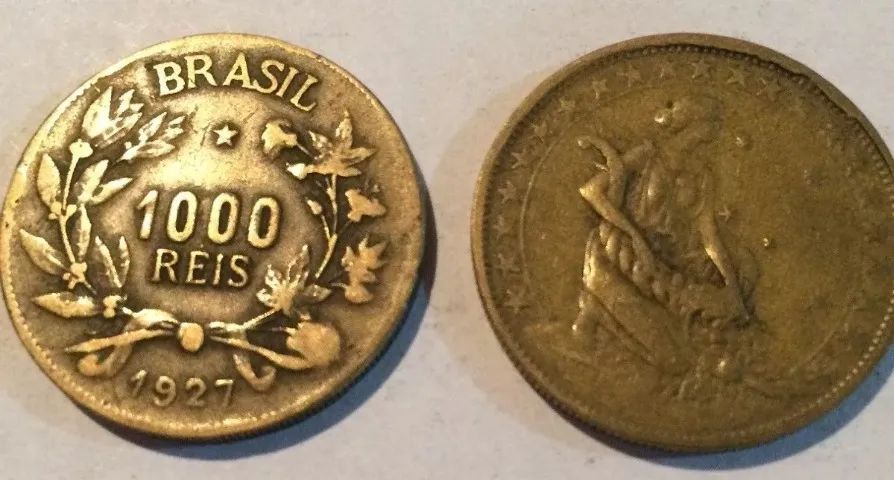 Moeda 1000 réis 1927