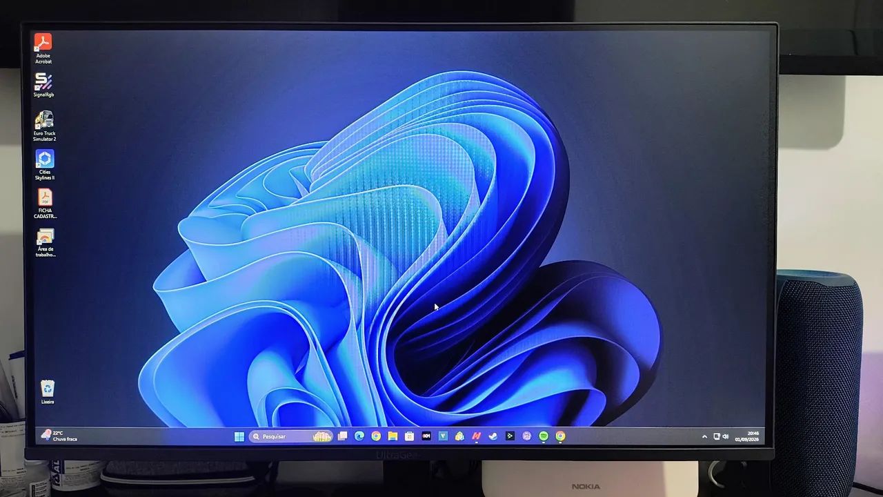 Pc gamer Rtx 4060 8G c/tela ultra gear 27 144hz - Foto 4