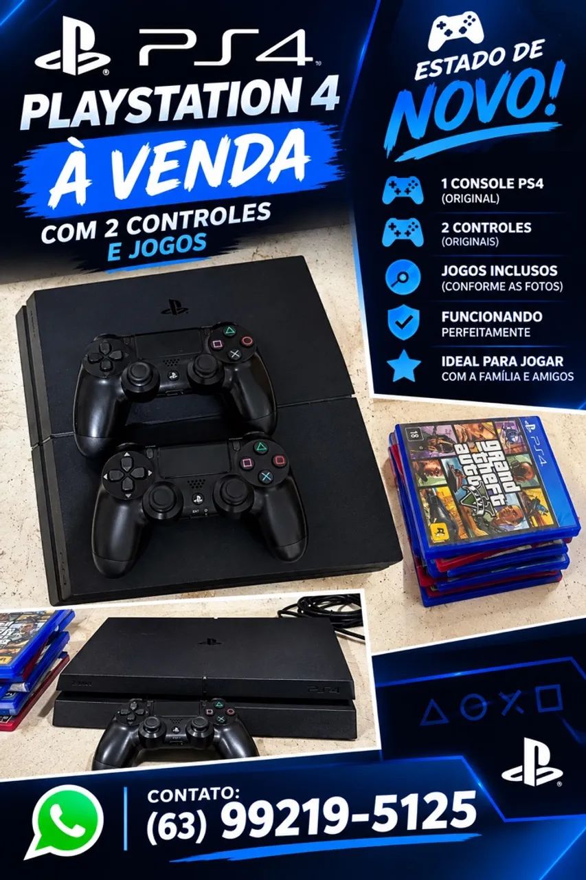 Ps4 disponível 