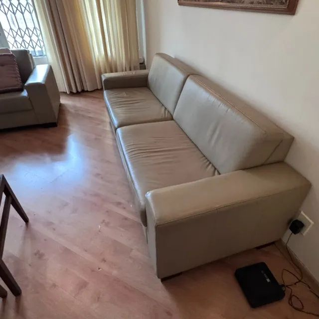 Par de sofás em couro   - Foto 3