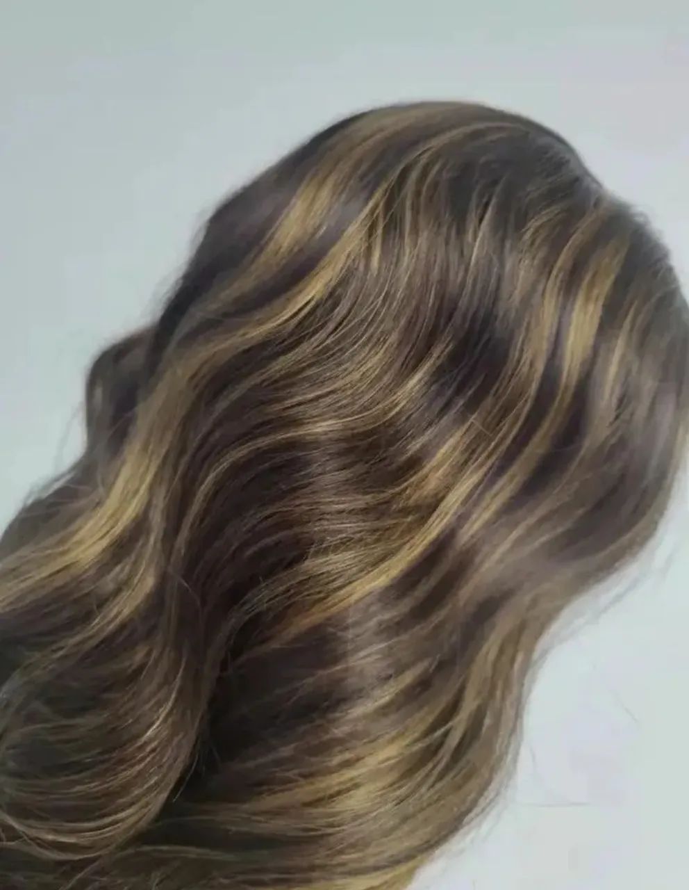 Lace front humana morena iluminada  - Foto 3