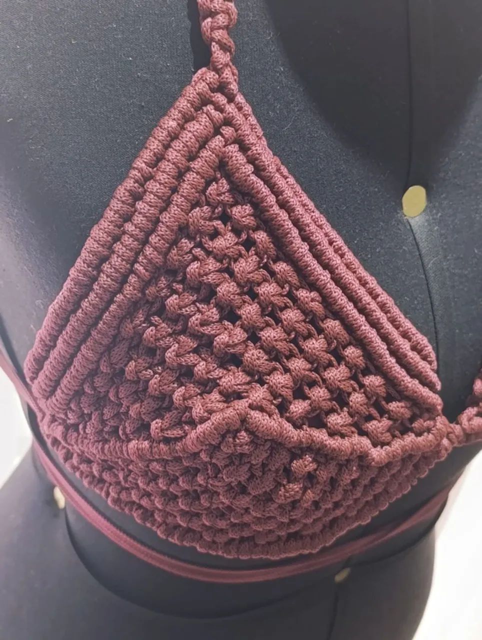 Top em Macramé  - Foto 3
