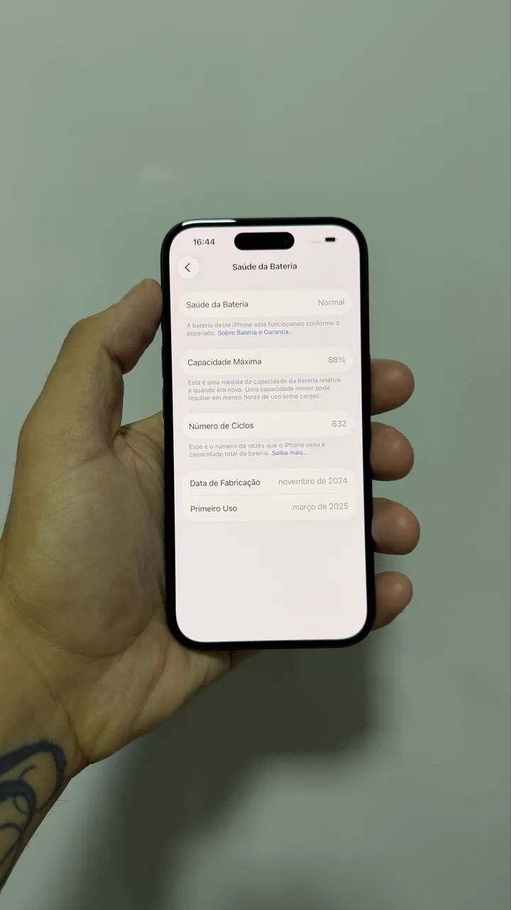 Iphone 16 - 128gb - Preto - Foto 5