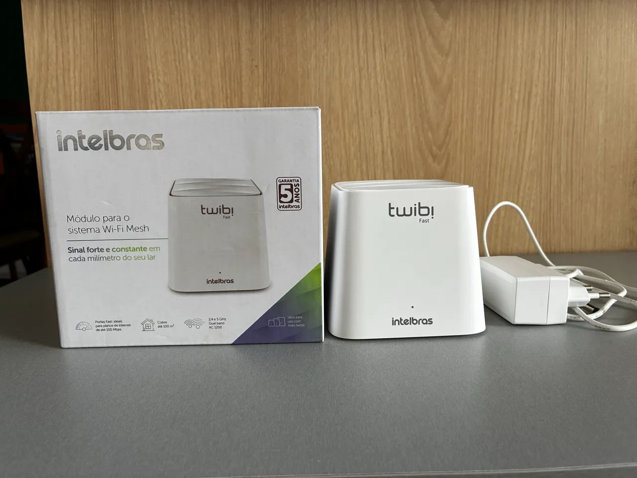 Módulo para sistema Wi-Fi - roteador intelbras + 15m de cabo - Foto 5
