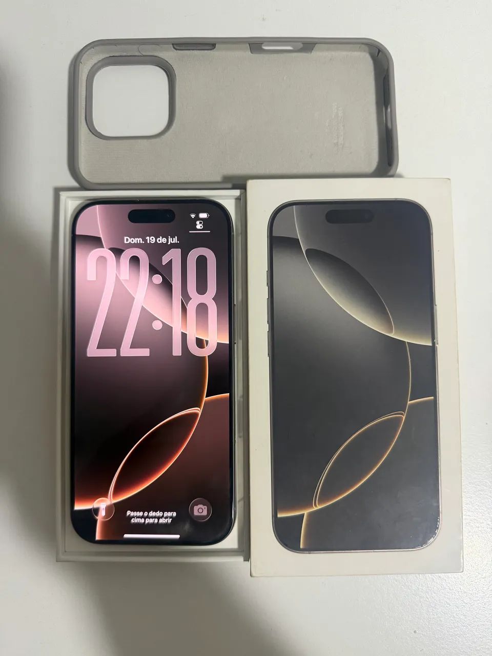 SS iPhone 16 Pro 128 GB ナチュラル 本体 IPHONE 16 PRO 128GB - NATURAL TITANIUM - Celulares e Smartphones