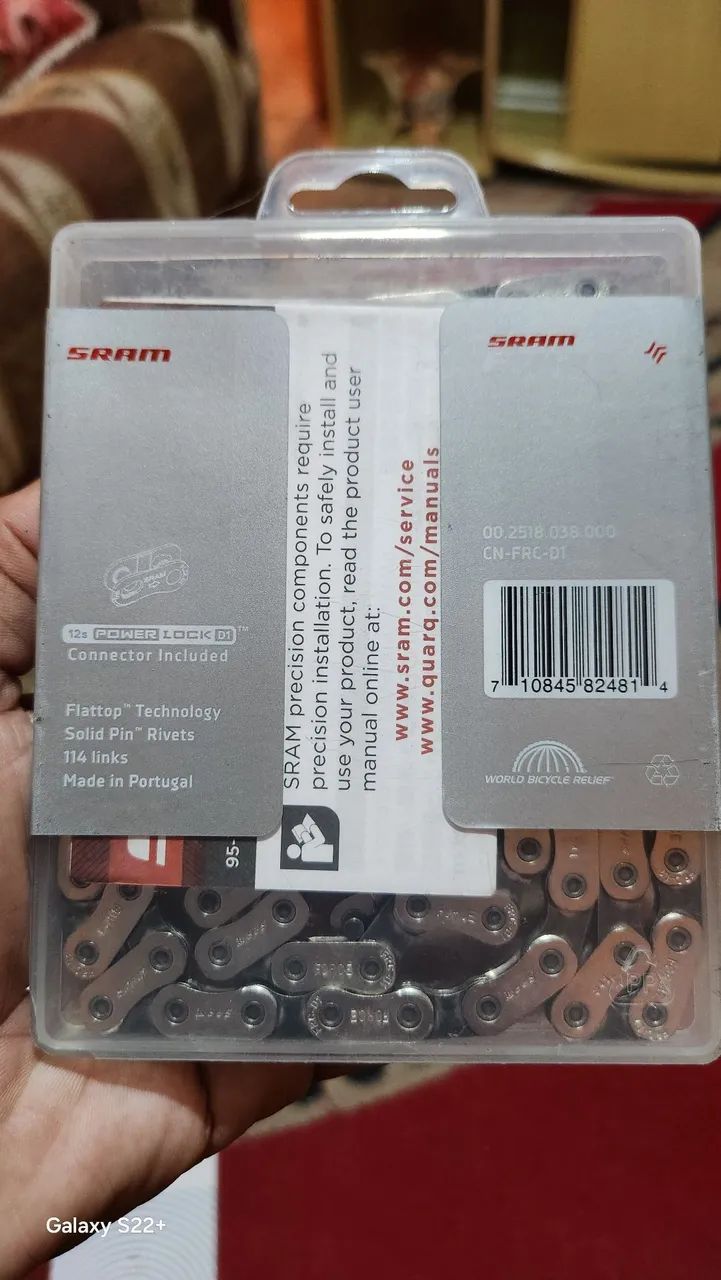 Corrente SRAM force 12v E1 e D1 original  - Foto 5