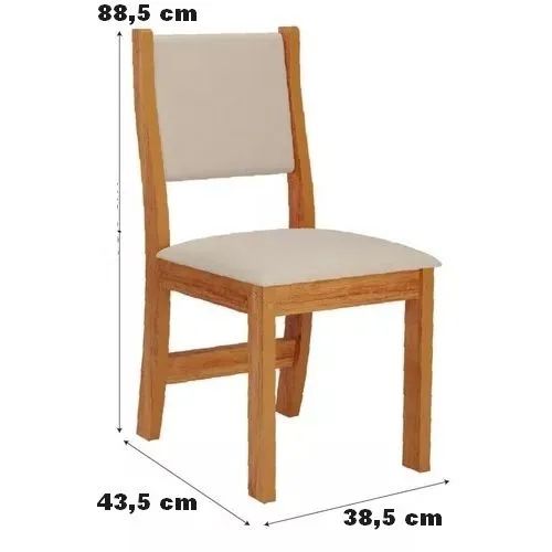 Conjunto de Mesa com 4 cadeiras - Foto 4