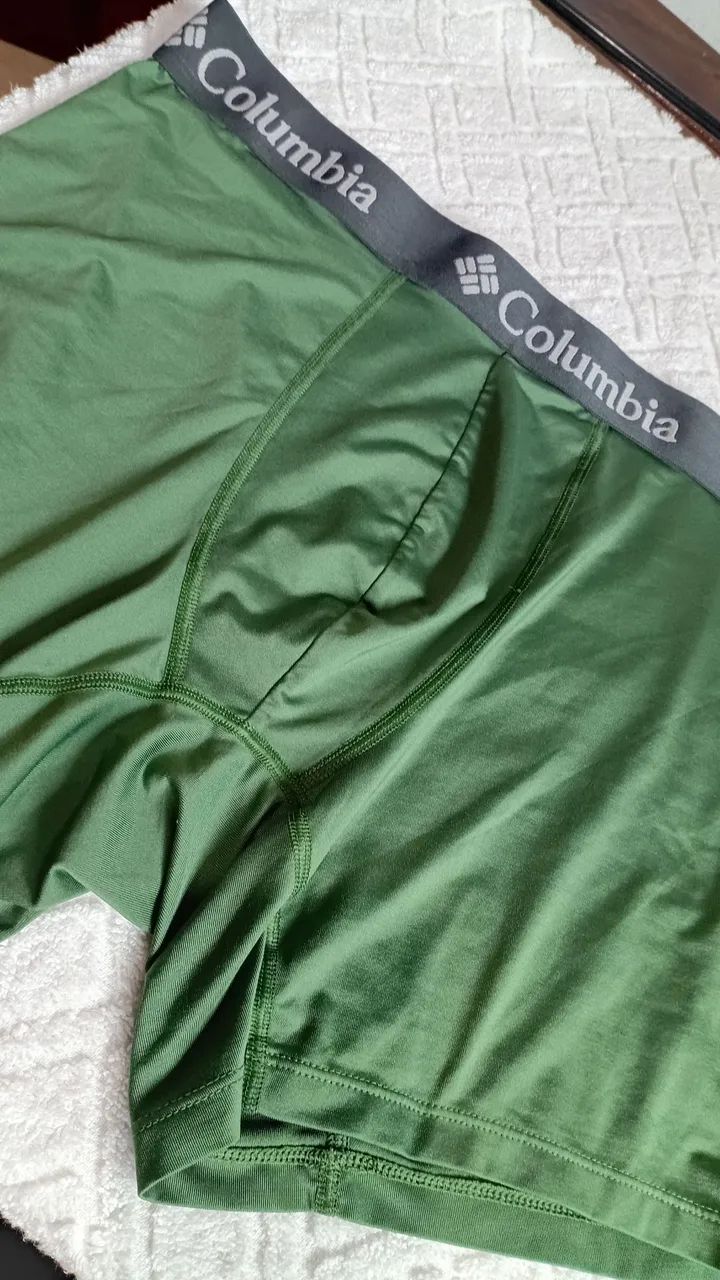Cueca boxer verde marca columbia tam EG - Foto 2