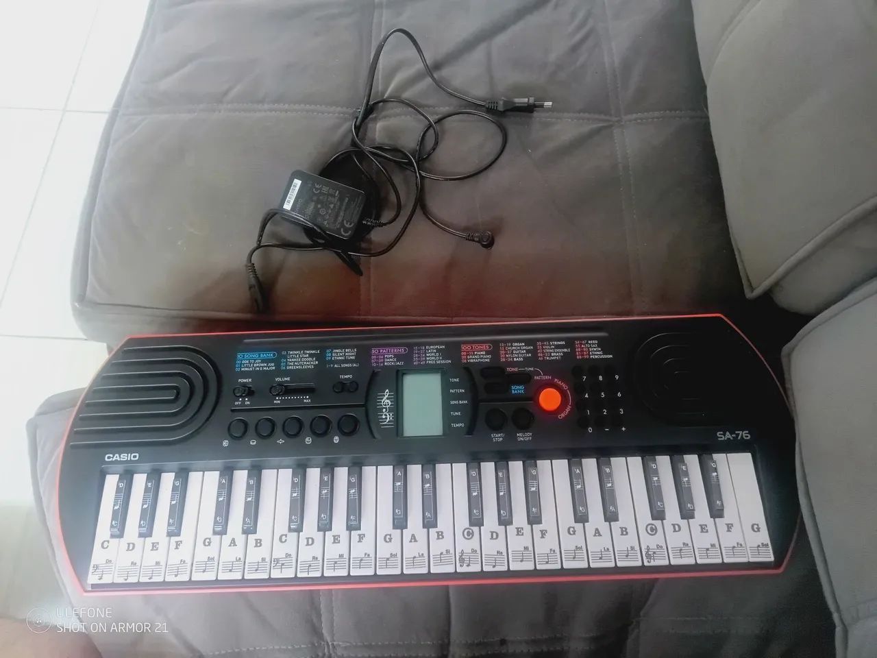 Teclado Casio SA-76 Completo