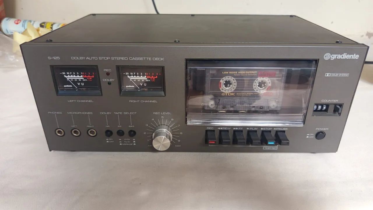 Lindo Tape Deck Gradiente S125 - Foto 2