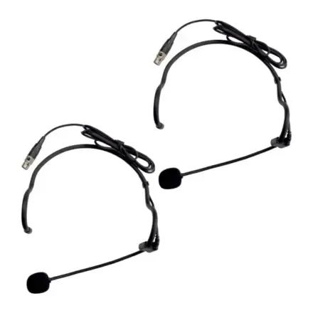 Microfone Sem Fio Dylan UDX-06 Multi Duplo Headset - Foto 4