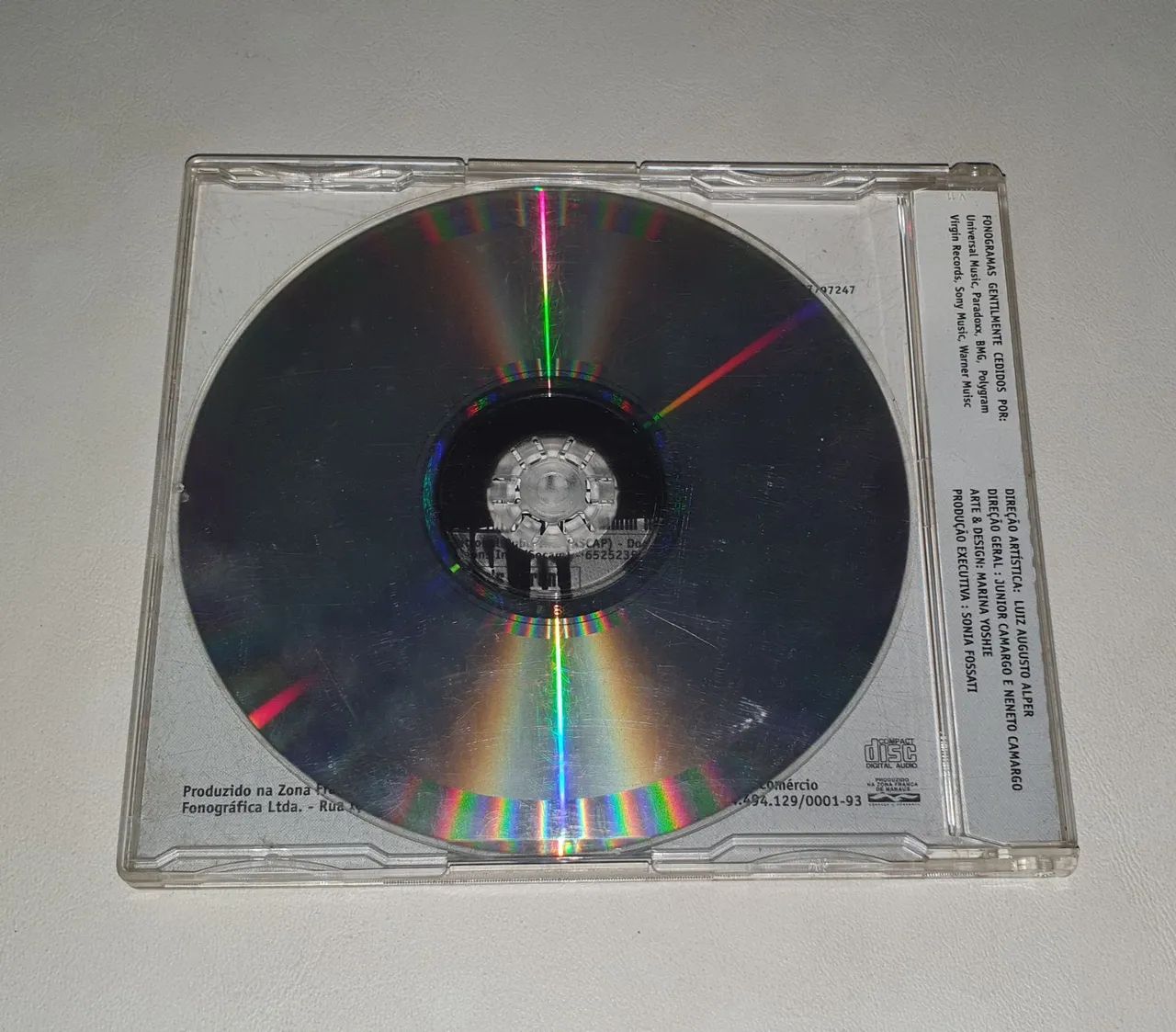 Cd 89 A Revista Rock ( com riscos mais funcionando ) - Foto 3