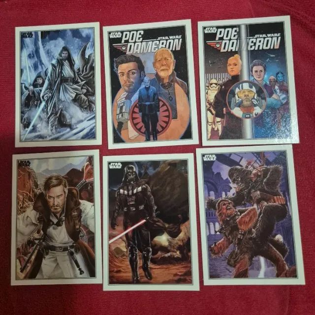 Star Wars Flagship 2023 - lote com 14 cards comic cover - CC - Foto 2