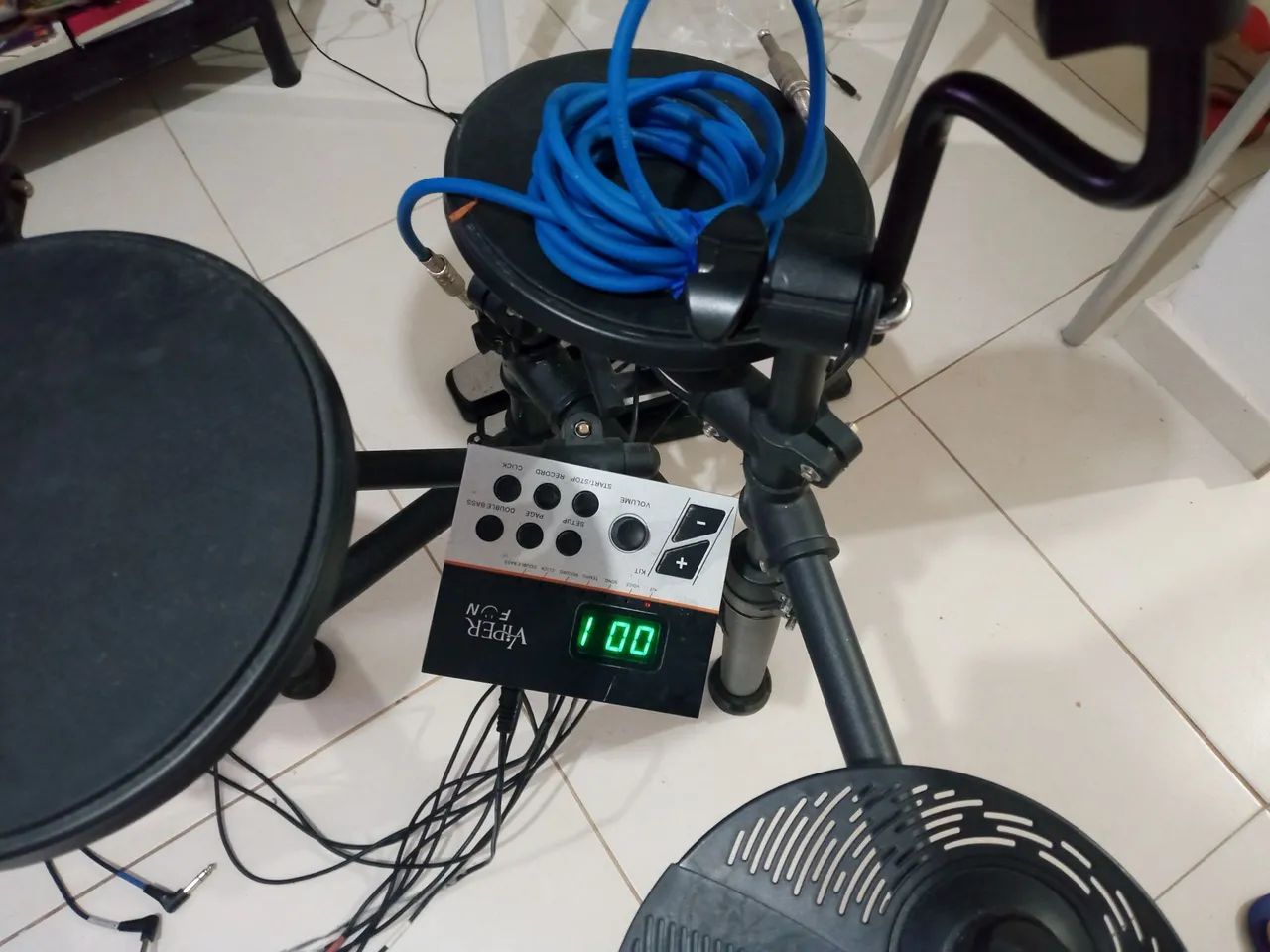 Bateria Eletrônica Viper Fun - Foto 2