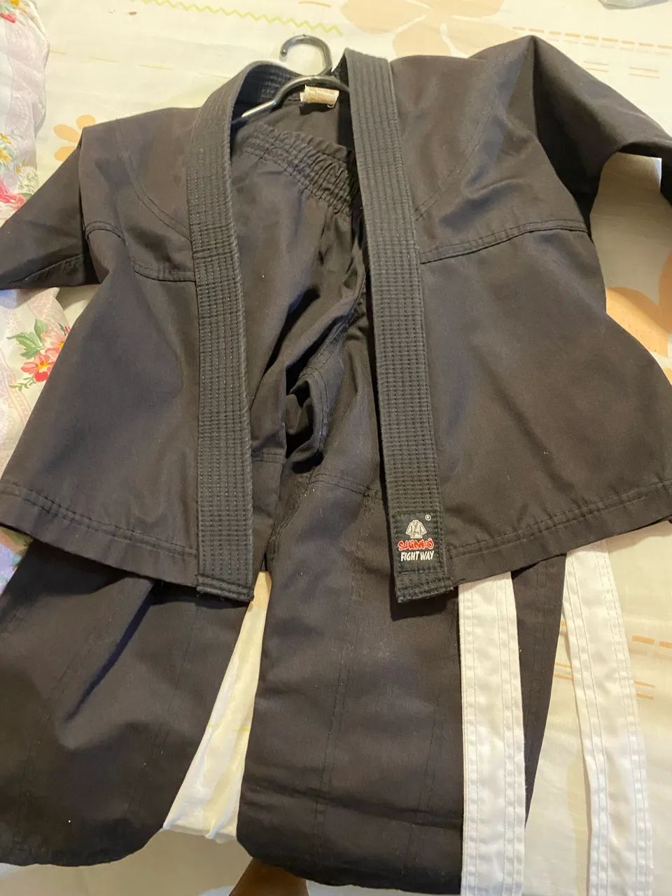 Kimono  preto novo 