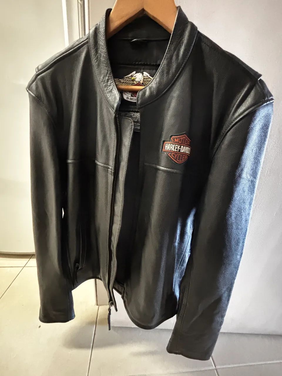 Jaqueta de couro Harley Davidson original - Foto 2